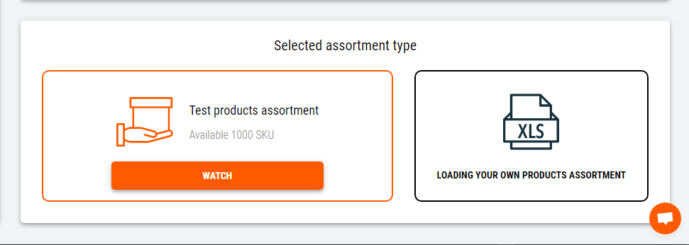 Assortment in demo PlanoHero