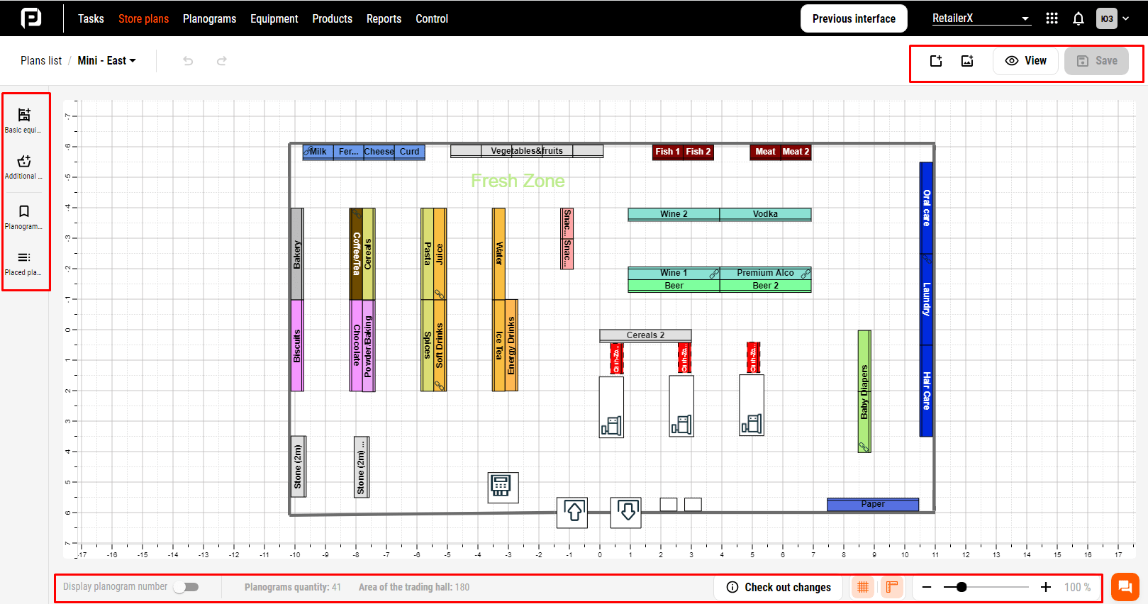 Store plan changed buttons