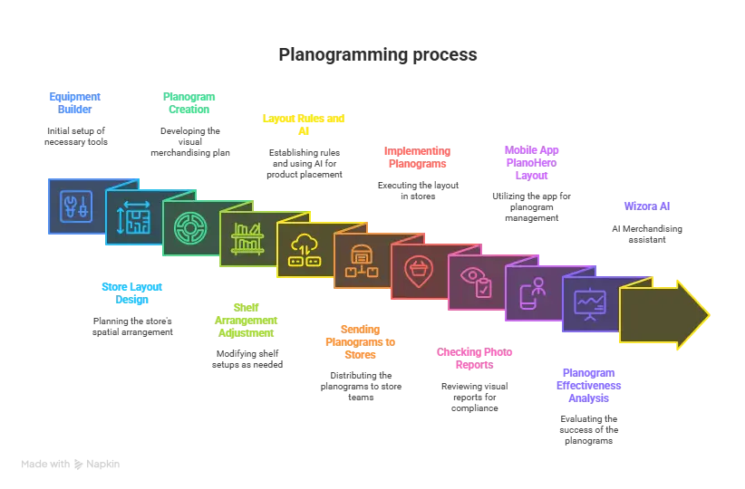 Planogramming process